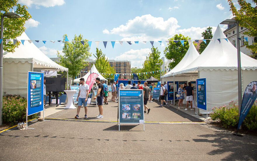 Science Lounge auf der Technische Hochschule Aschaffenburg Open Campus Event