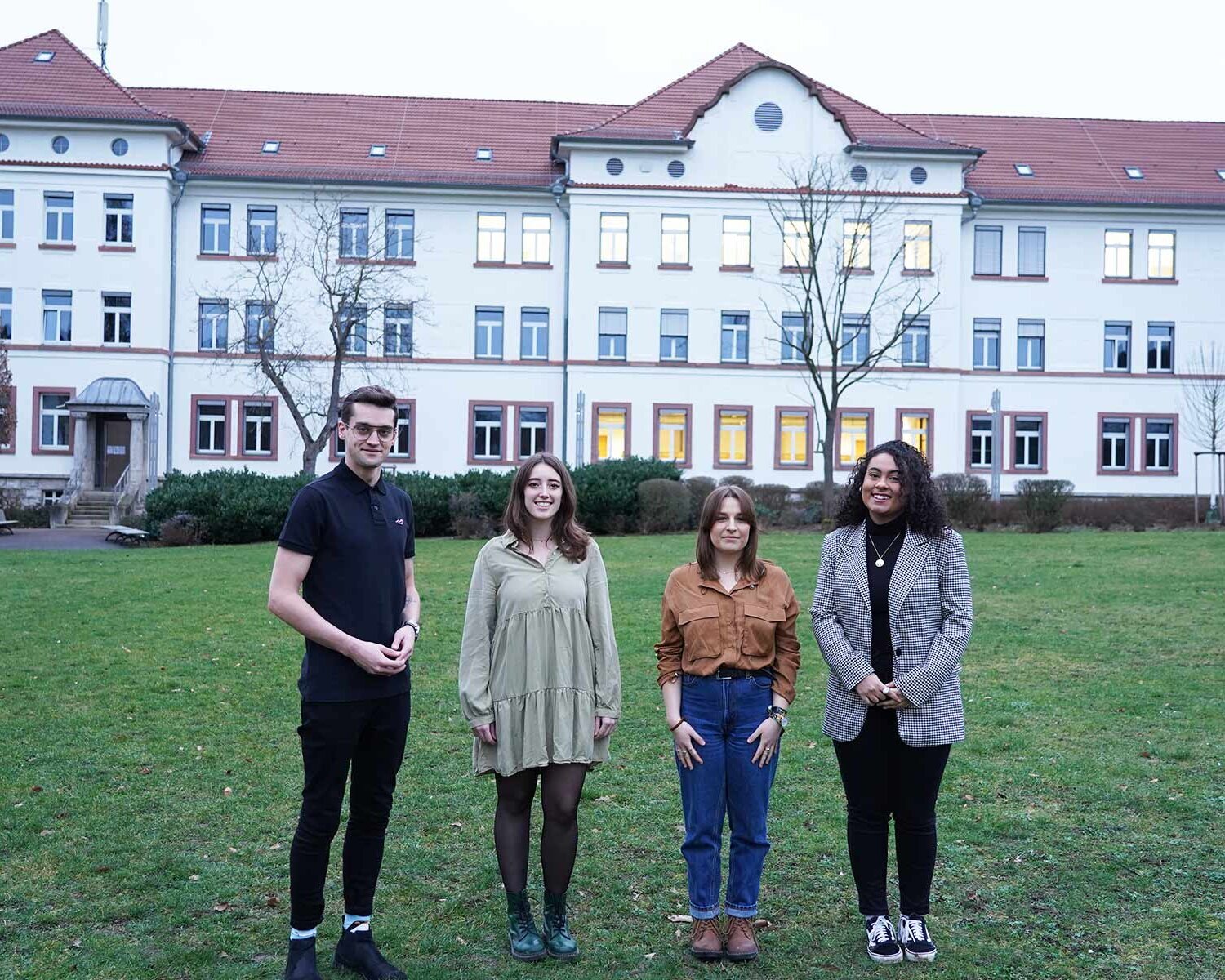 International Mercuri students at the TH Aschaffenburg campus