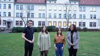 International Mercuri students at the TH Aschaffenburg campus