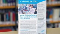 Hochschulmagazin "Campus aktuell" der TH Aschaffenburg, Ausgabe 1-2024