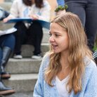 Internationale Austauschstudierende auf dem Campus