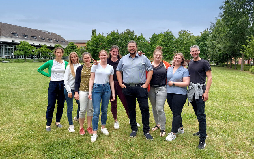 Gruppenfoto der Mitglieder des International Offices der TH AB.