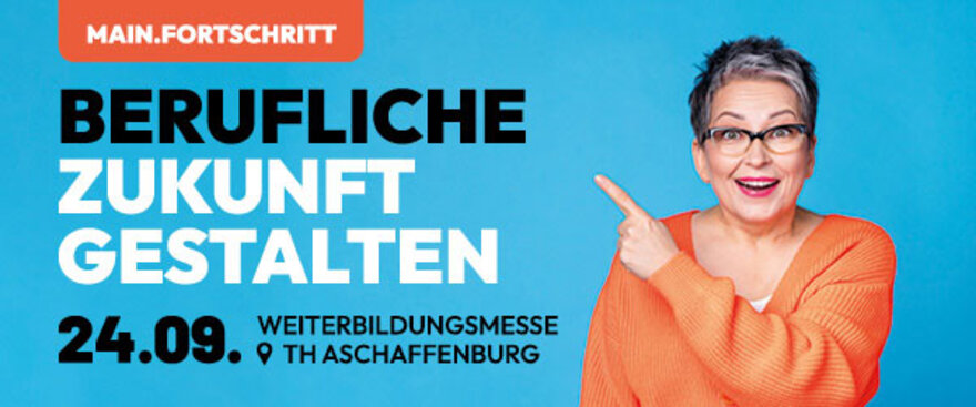 Banner der Weiterbildungsmesse am 24. September