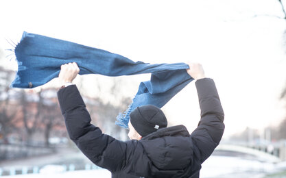 Ein Student der TH AB in Turku