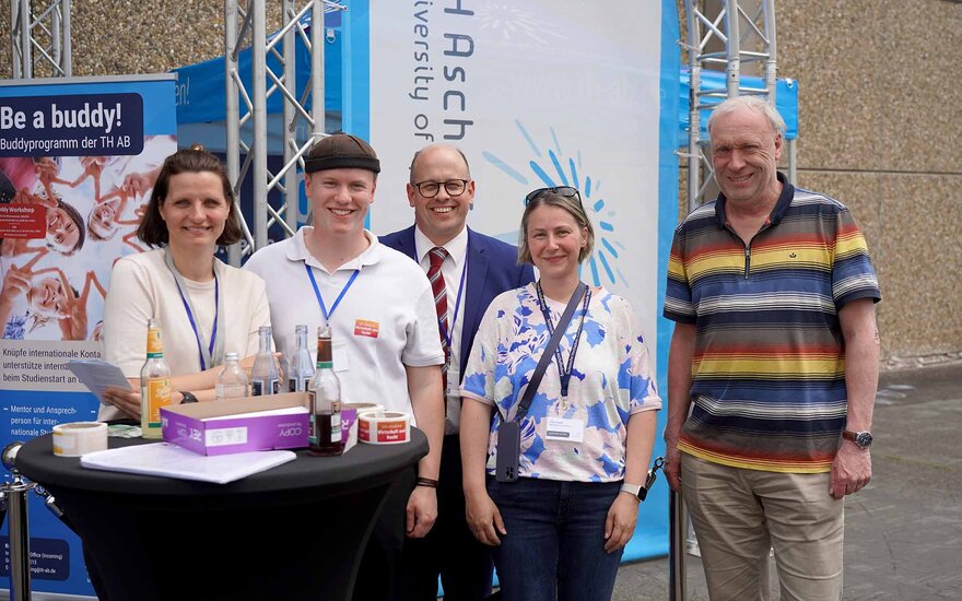 Gruppenfoto vom Organisationsteam der Campus Careers.