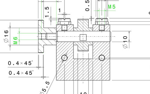 Ein 3D-Modell aus einem CAD Programm.