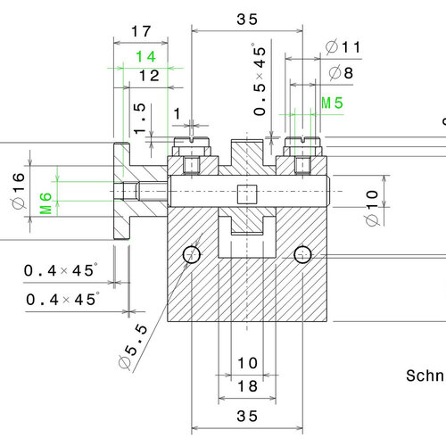 Ein 3D-Modell aus einem CAD Programm.