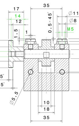 Ein 3D-Modell aus einem CAD Programm.