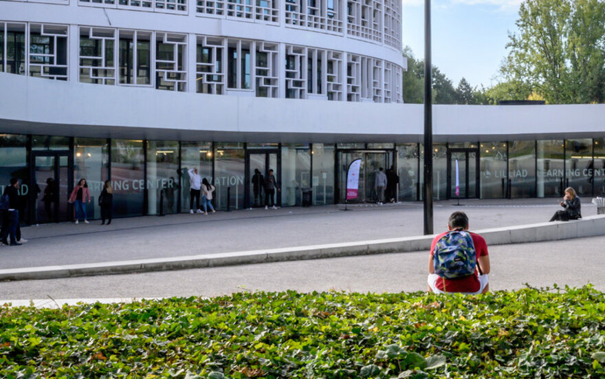 Impressionen vom Auslandsstudium in Lille - Ansicht Lilliad (Uni Lille)