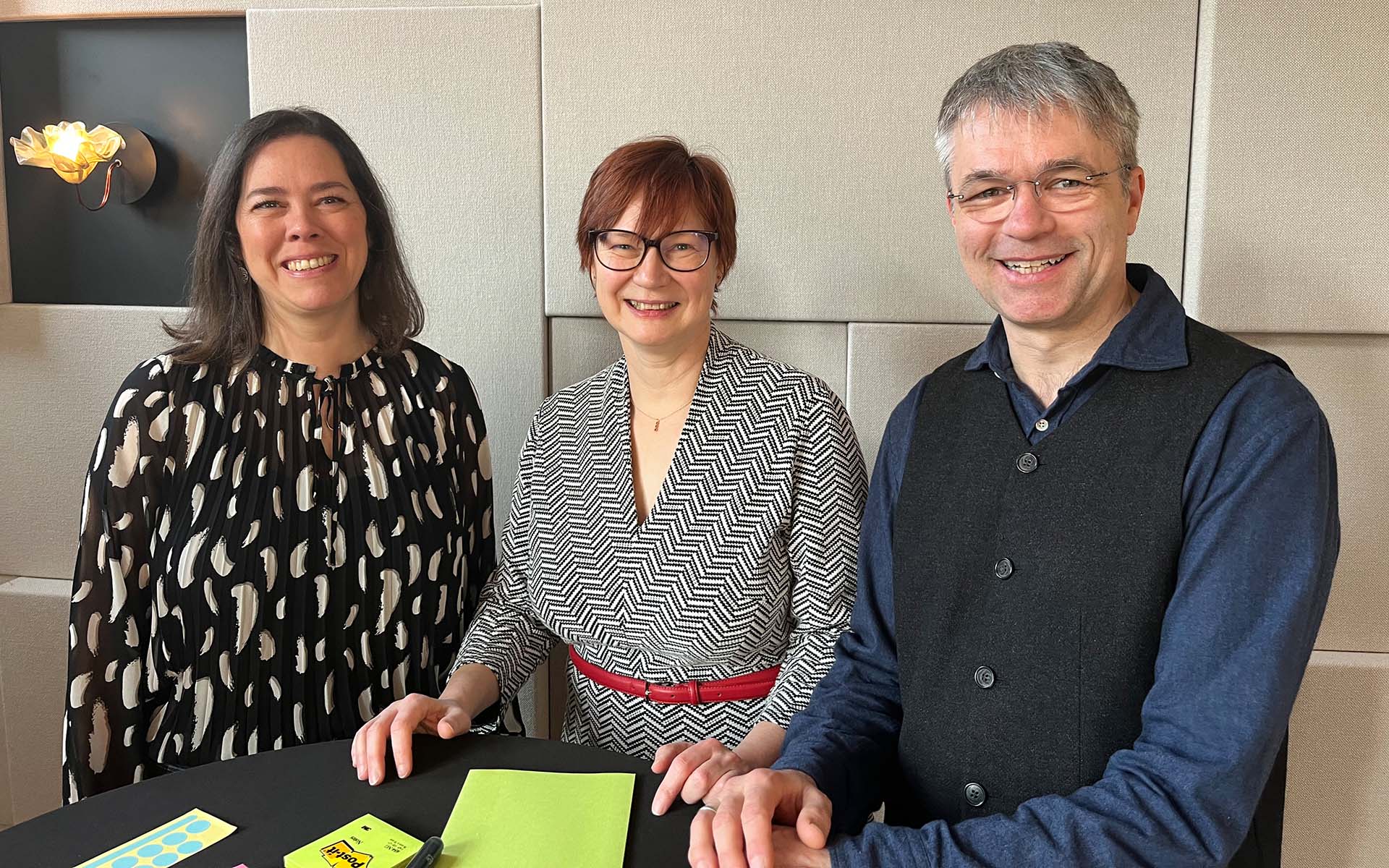 Das Gründerteam: Meike Schumacher, Katja Leimeister und Joachim Schmitt