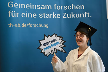  Fotobooth promotion an der Technische Hochschule Aschaffenburg