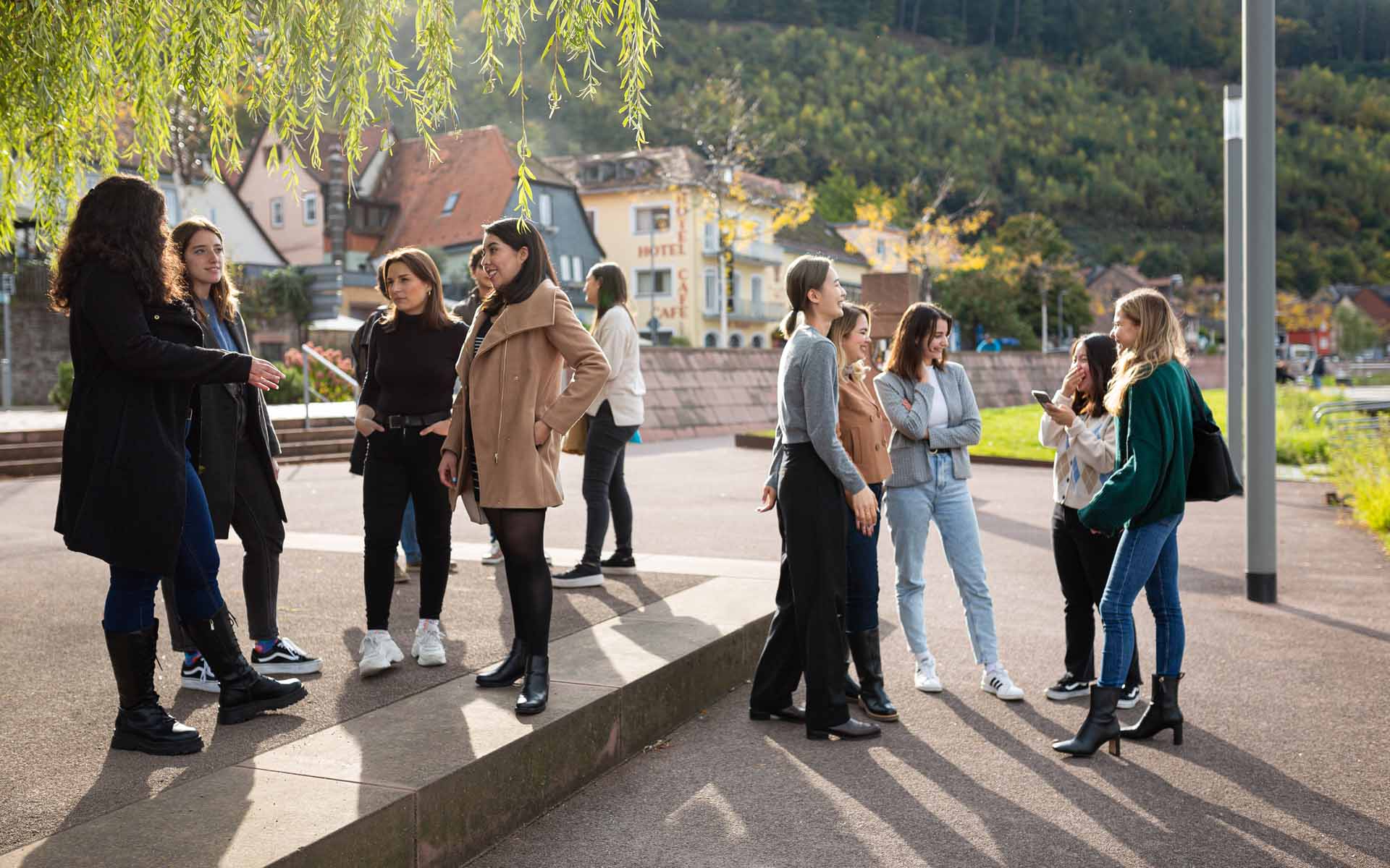 Internationale Austauschstudierende in Miltenberg