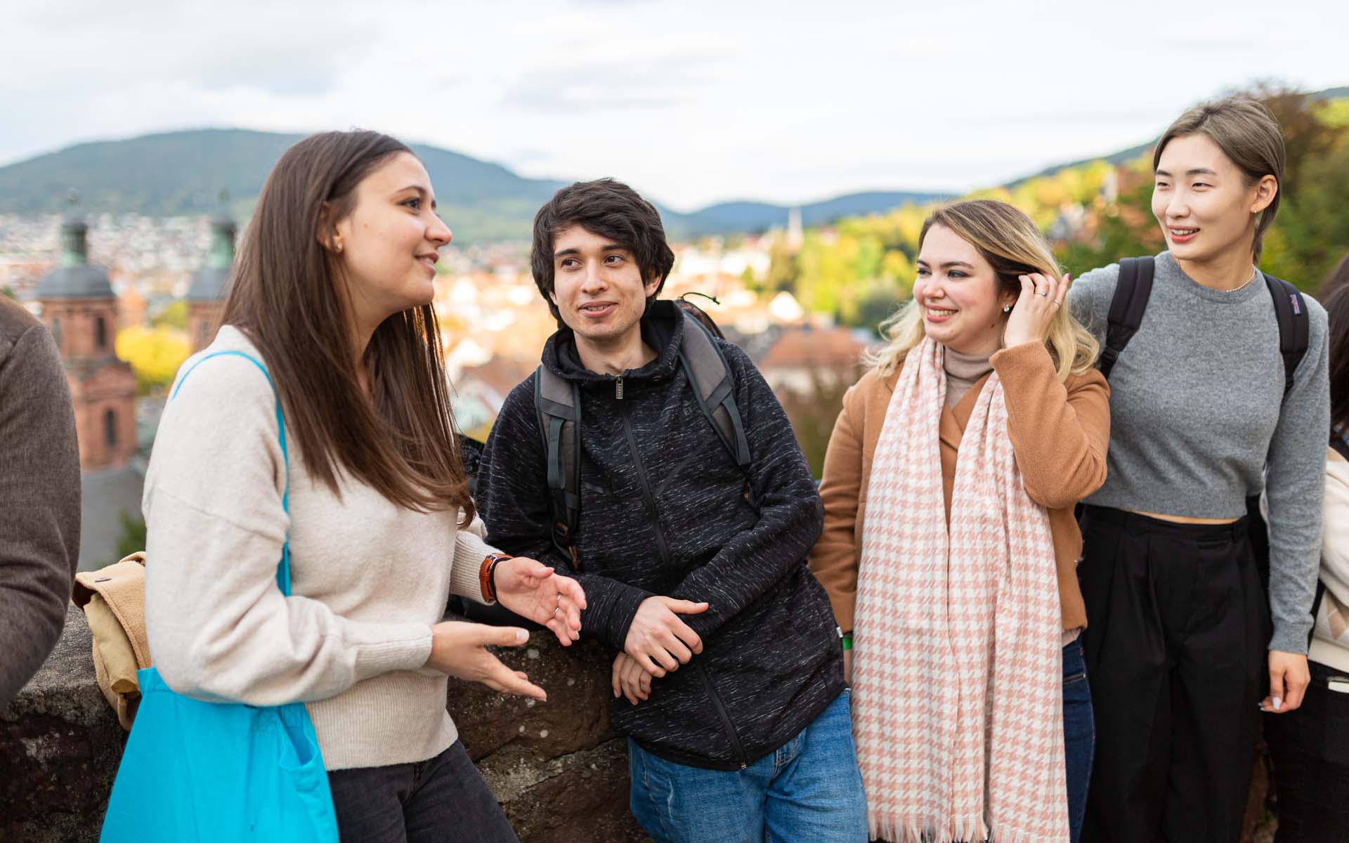  Internationale Austauschstudierende in Miltenberg